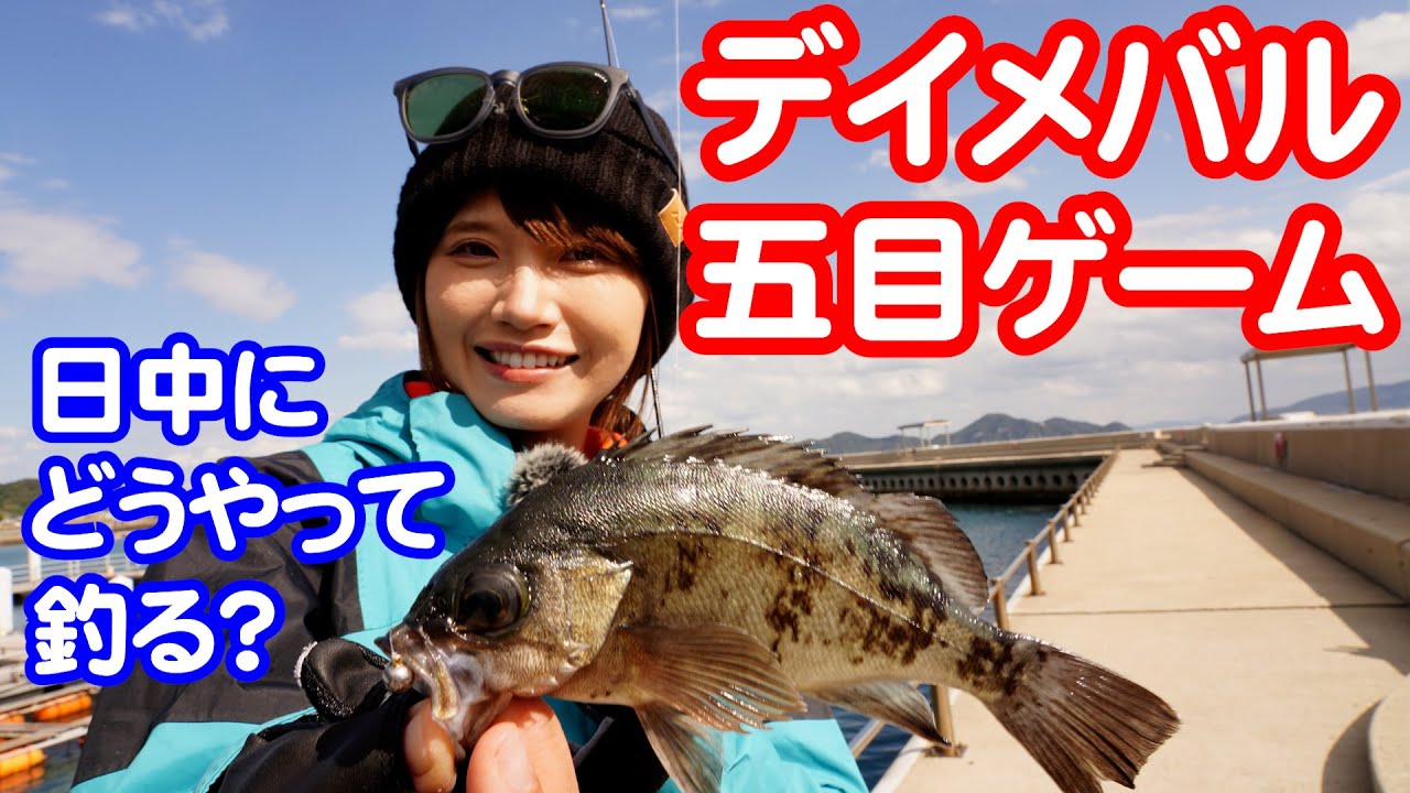 【アジング&メバリング】りんたこみっぴのデイ五目満喫術～岩崎林太郎（いわさきりんたろう）秋丸美帆（あきまるみほ）