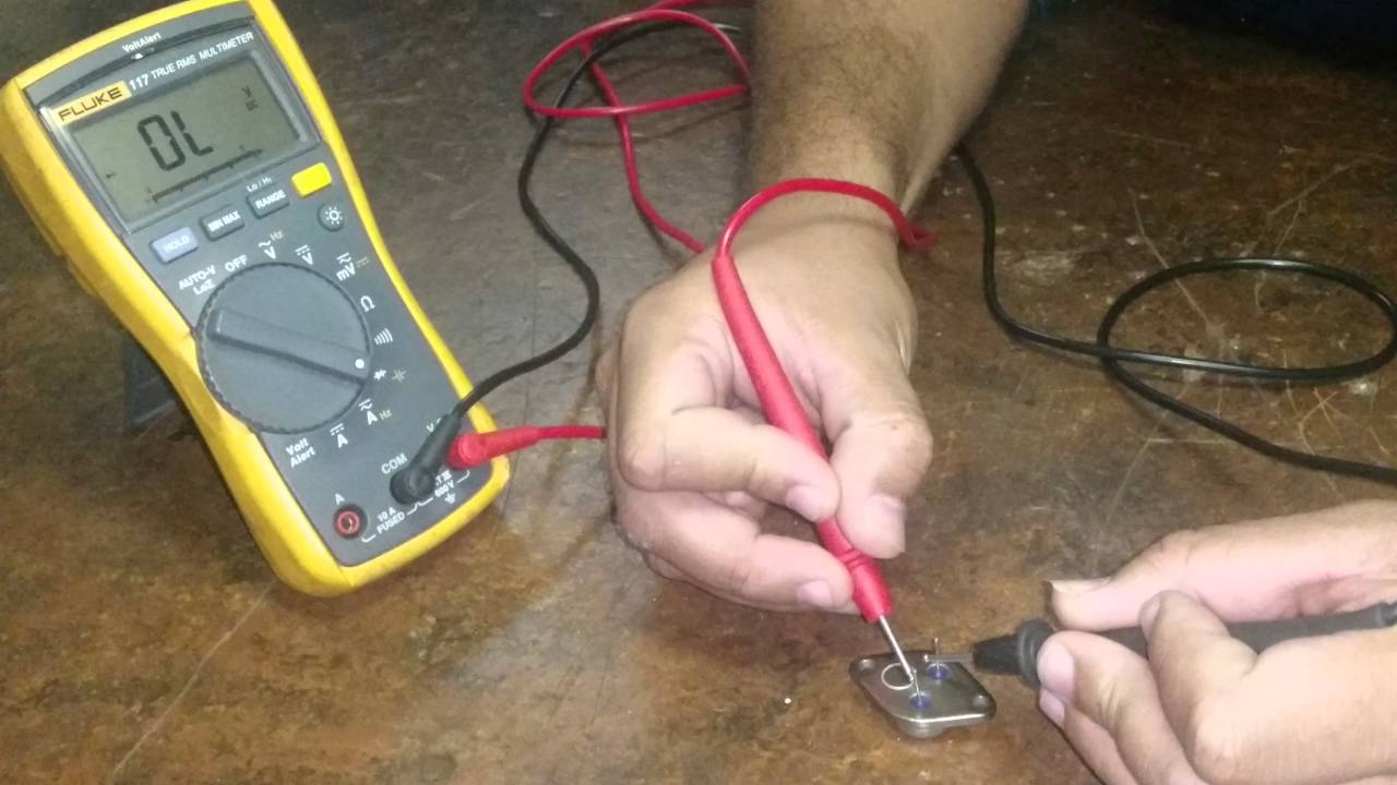 Como testar Transistor 2N3055