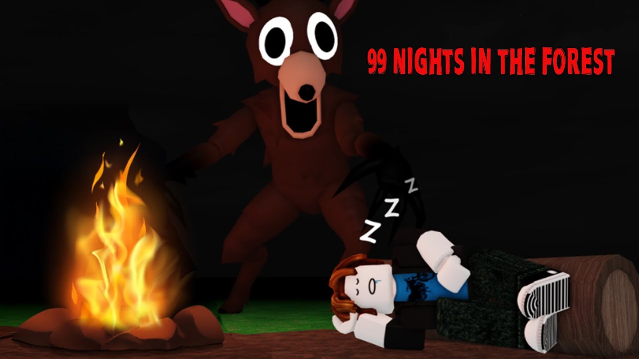PART 131 – 99 NIGHTS IN THE FOREST ROBLOX | THE NIGHT GETS DARKER! (LIVE)