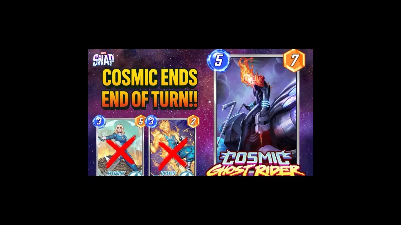 Ultimate Tech Card: Cosmic Ghost Rider, End-of-Turn Deck Killer! 