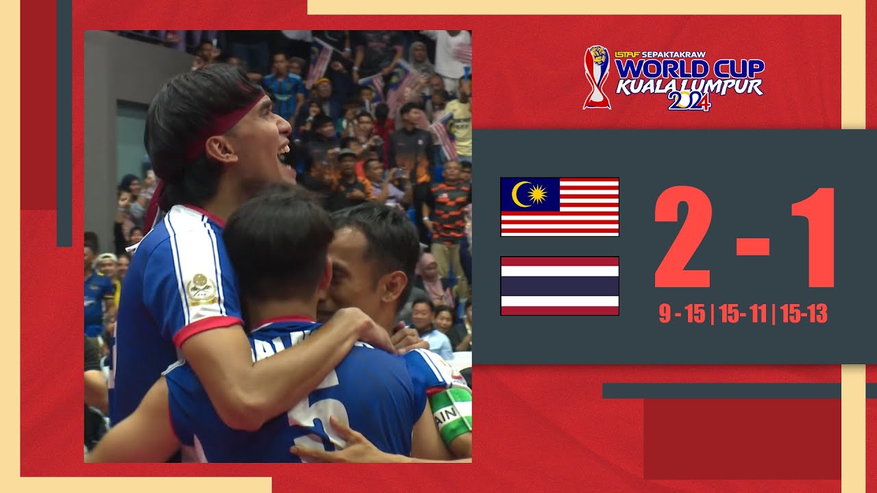 Sorotan Perlawanan: Malaysia 2-1 Thailand | Final | Berpasukan (Regu 1) | ISTAF World Cup 2024
