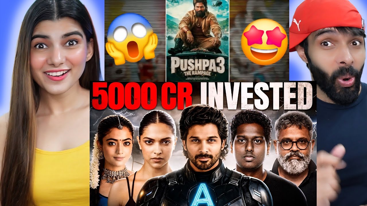 Allu Arjun’s Upcoming Project are BIGGER Than Pushpa 2? 🤯🔥