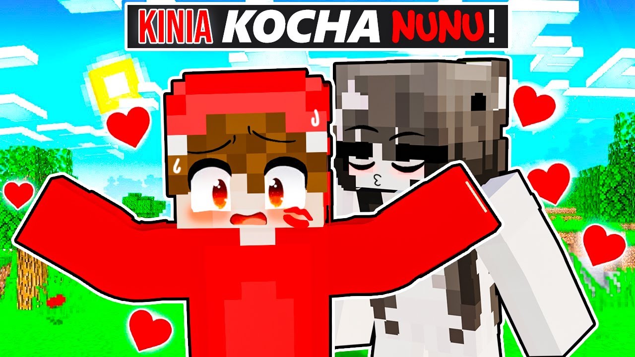 ZAKOCHAŁA się w NUNU w Minecraft