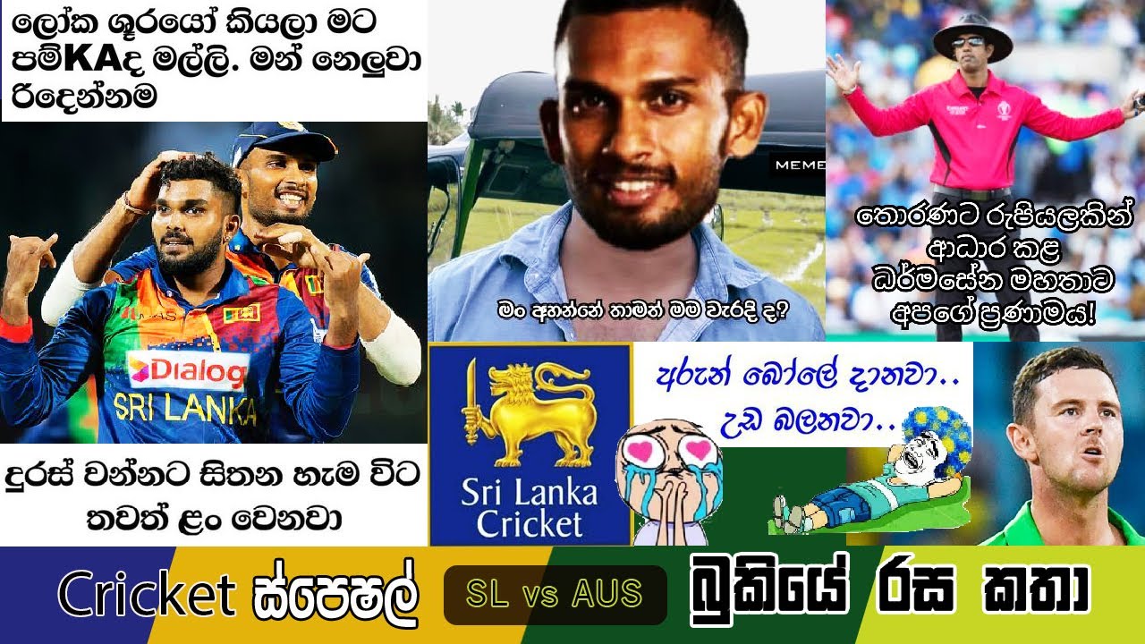 CRICKET Special 🦁🏏🦘SL vs AUS 3rd T20 | Australia Tour of Sri Lanka 2022 Bukiye Rasa Katha Part - 10