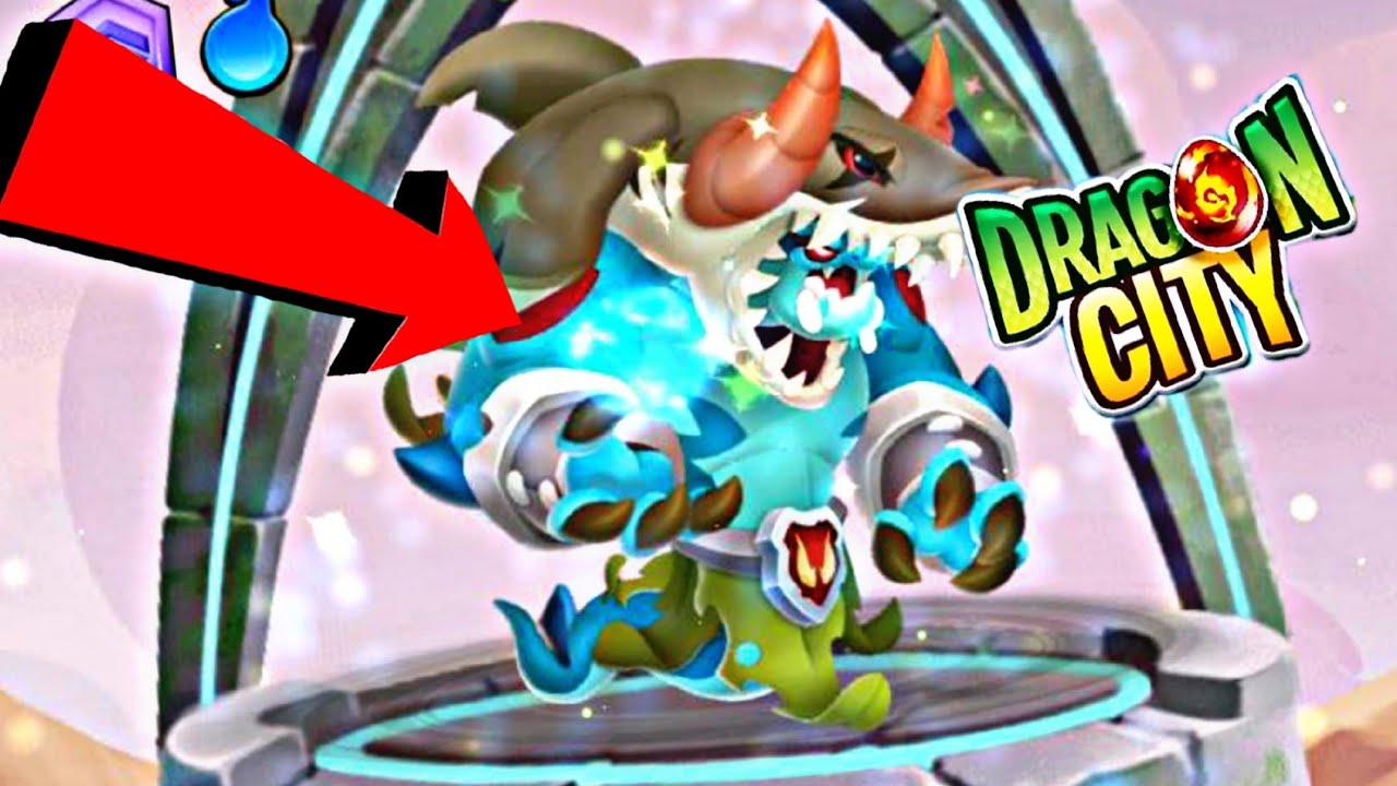 YÜKSEK VAHŞİ AKYÜZGEÇLİ EJDERHA İLE OYNADIM DRAGON CİTY