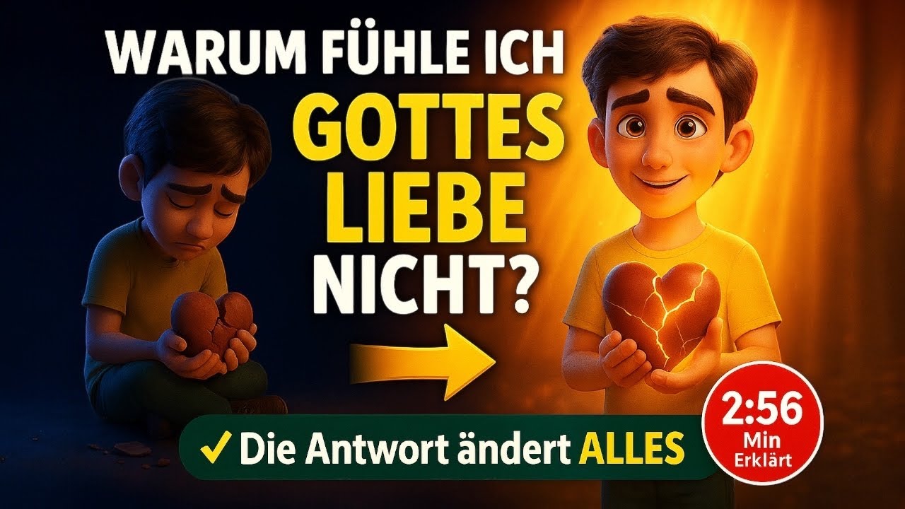 Warum fühle ich Gottes Liebe nicht mehr? 💔 Die Antwort, die alles verändert 