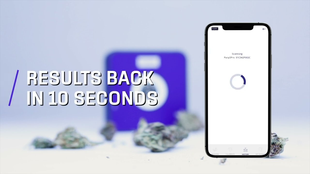 Introducing Purpl Pro - Mobile Cannabis Potency Tester