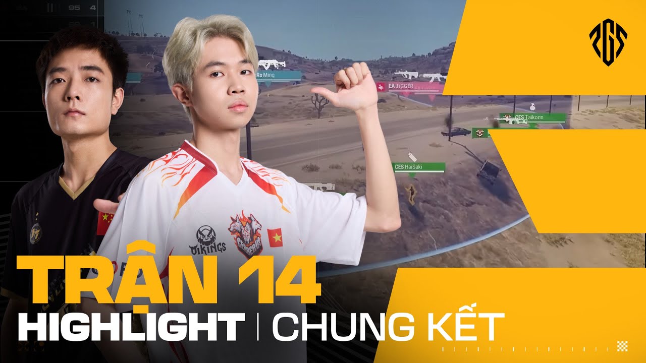 🏆 [Highlight PGS 3] Chung kết Trận 14: Pháp bảo P90 trên tay Himass -CES đốt cháy Miramar giành Top1
