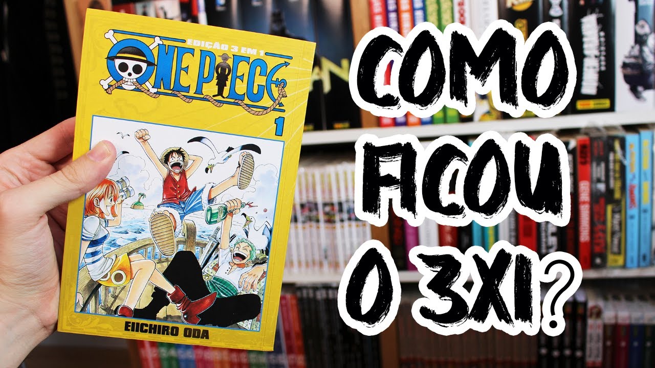 ONE PIECE 3 EM 1 - VOL. 1