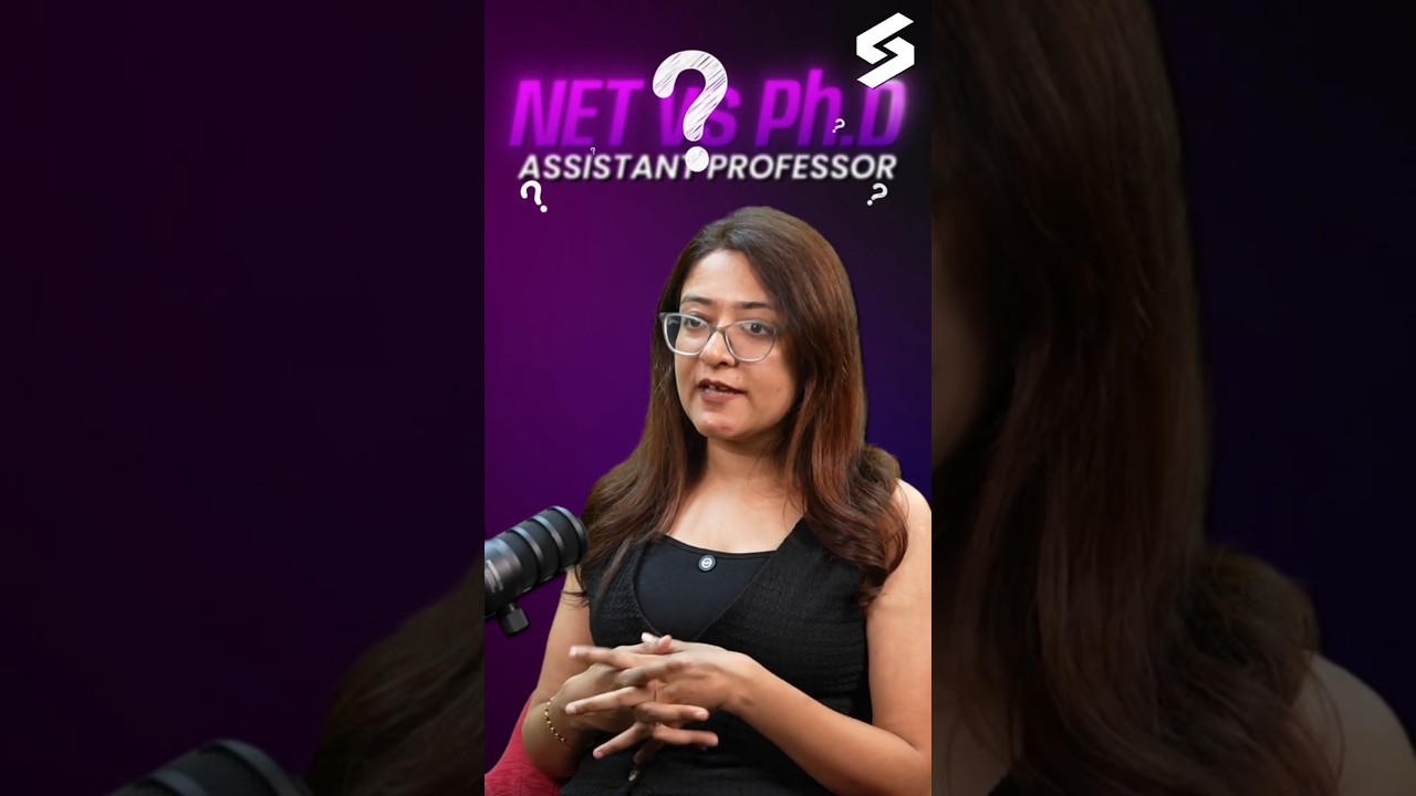 NET vs PhD | Assistant Professor कैसे बने ? | Bushra Mam #assistantprofessor #ugcnetexam #phd