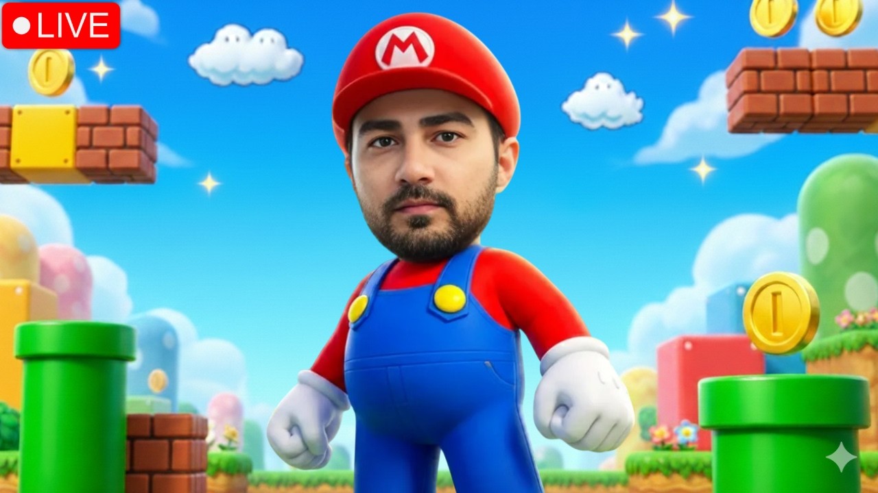 🔴Live Super Mario Bros. Story First Time Gameplay 1st Episode  | FACECAM