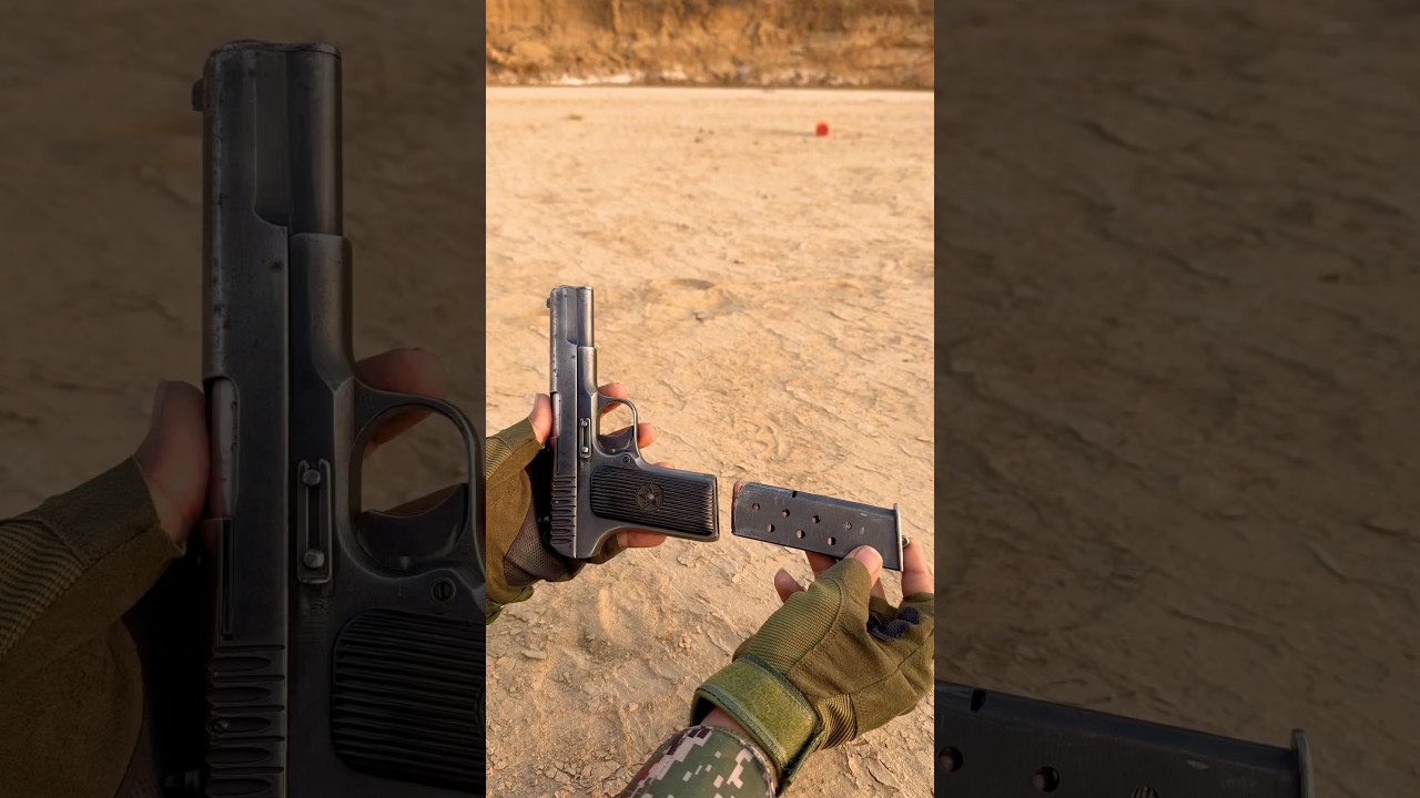 Tt-30 bore pistol😱🔥test fire#shorts#feed #trending #gaming #top