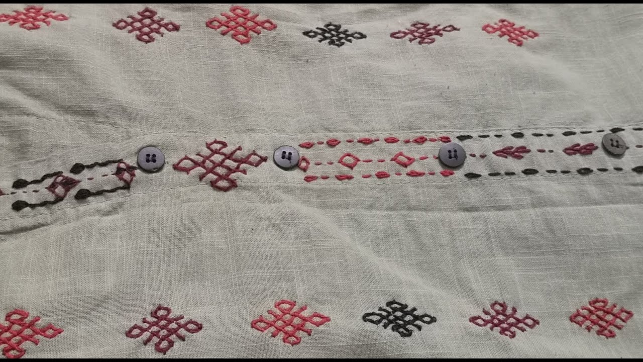 Lambani Hand Embroidery Tutorial लंबानी हैंड एम्ब्रॉड्री सीखें