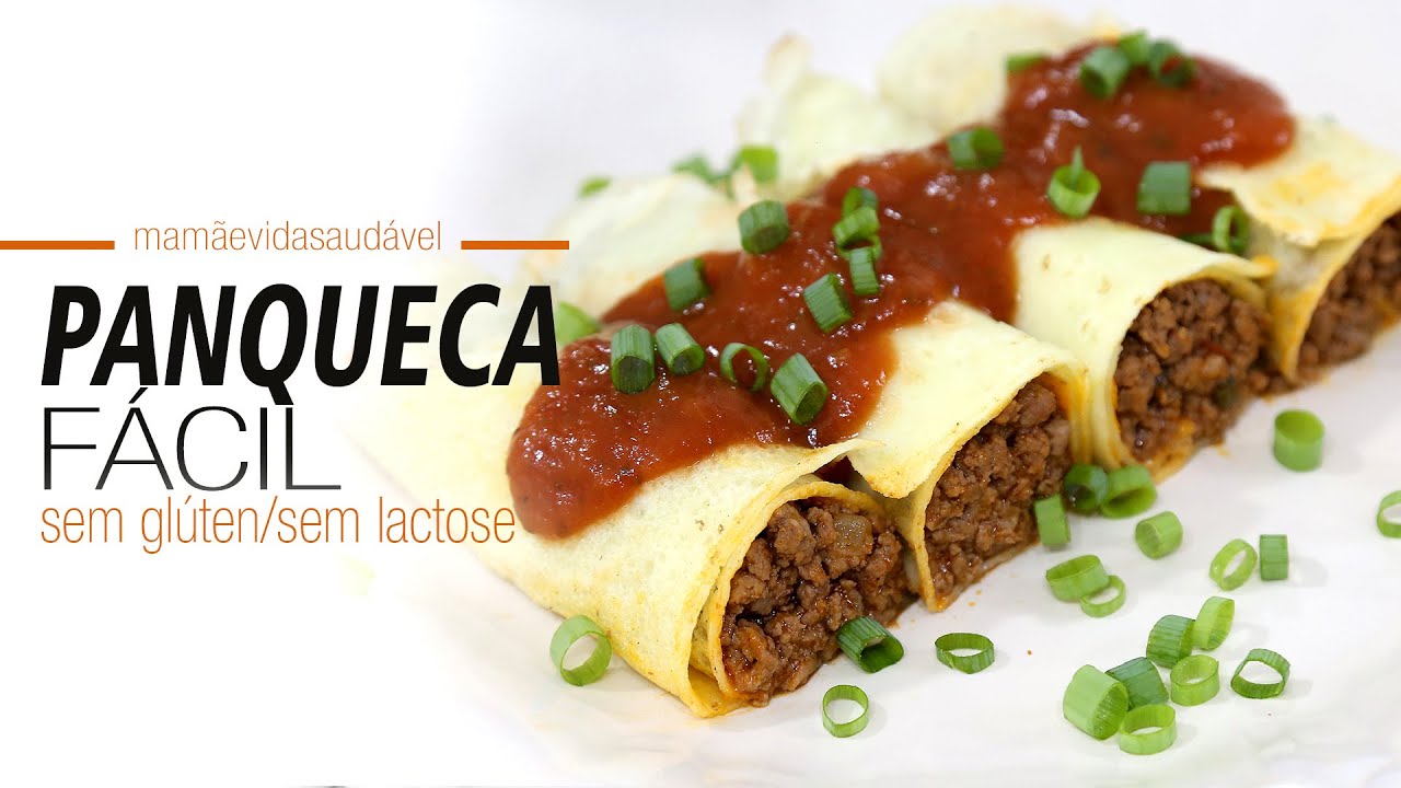 PANQUECA FÁCIL - SEM GLÚTEN/SEM LACTOSE | Mamãe Vida Saudável