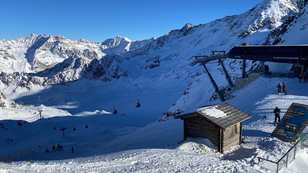 Scenic Ride | Karlesjochbahn Kaunertal Glacier | 3108m