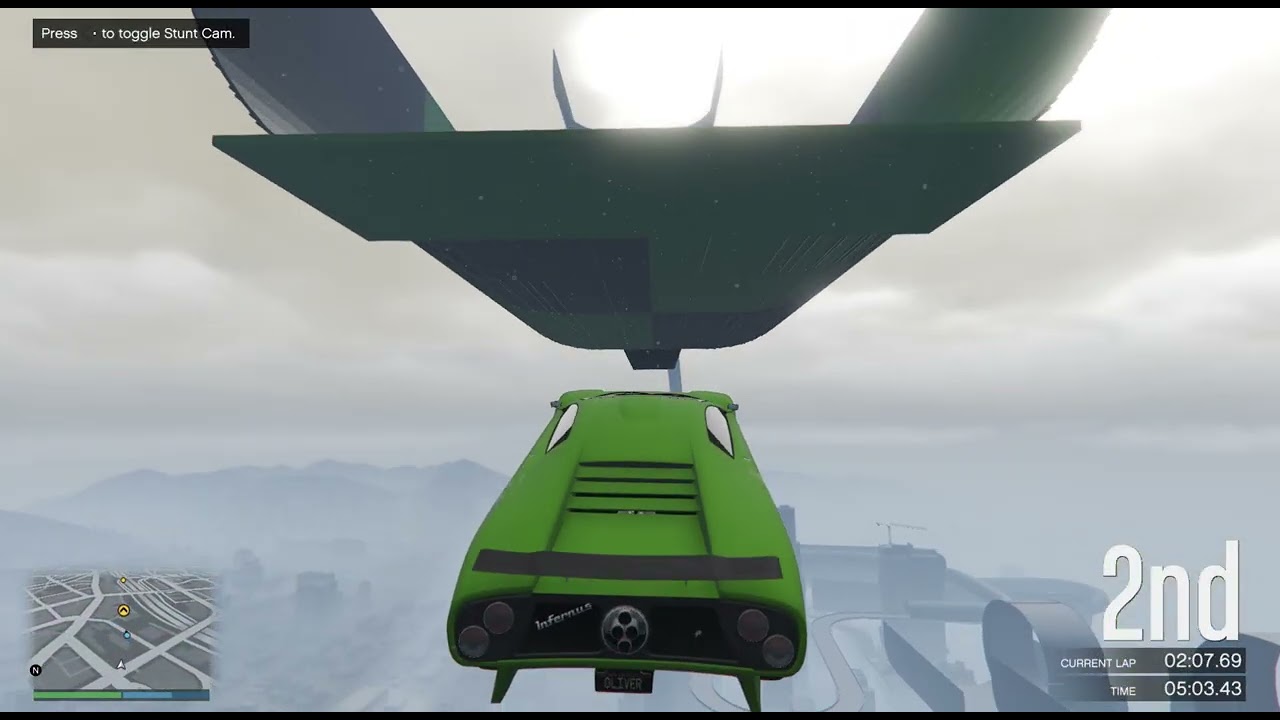 GTA 5 Stunt racing