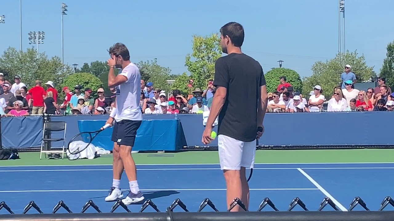 Stan Wawrinka Practice