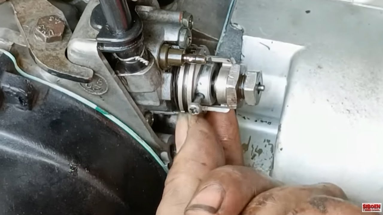 CARA SETING POMPA OLI SAMPING FIZ R YANG BOROS BIKIN NGEBUL
