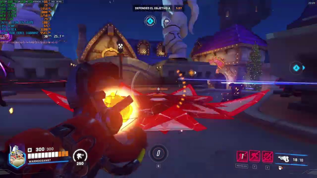 Overwatch 1080P LOW E5-2689 R7 430 OC 2GB 128BITS