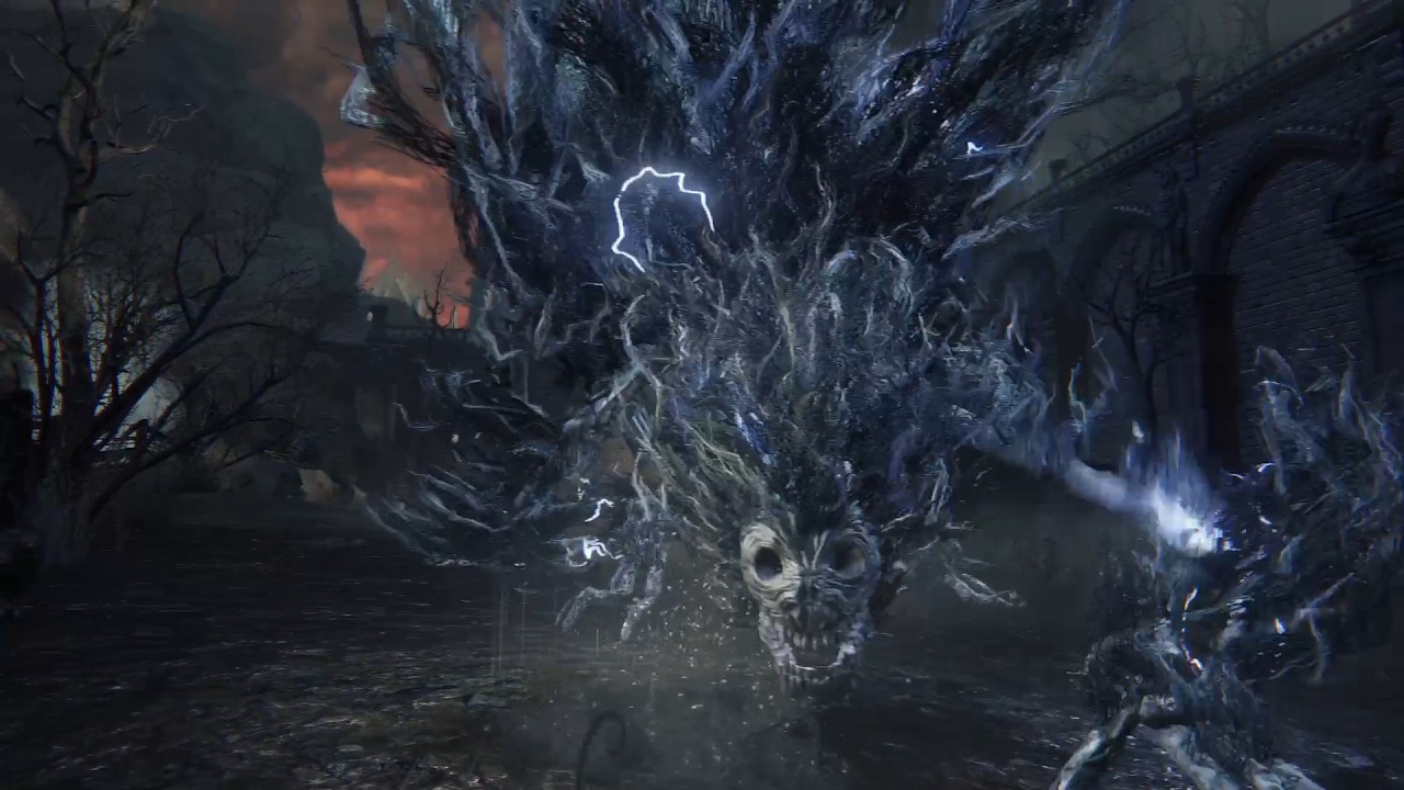 Bloodborne ブラッドボーン エリアボス #05 隠し街ヤハグル  黒獣パール