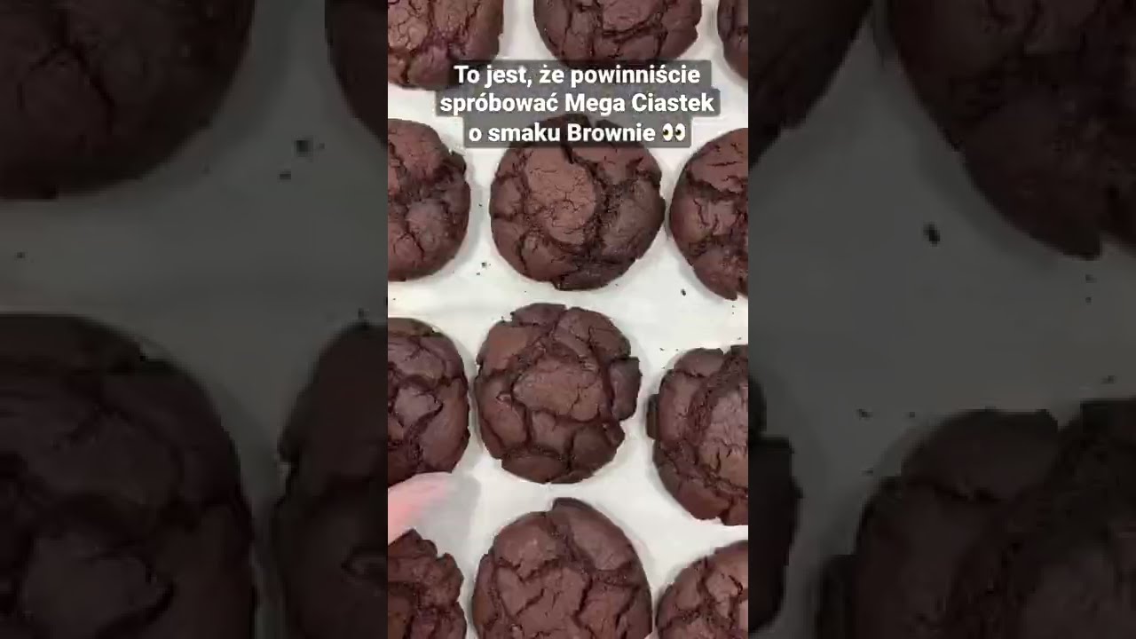 Mega Ciastka Brownie - przepis