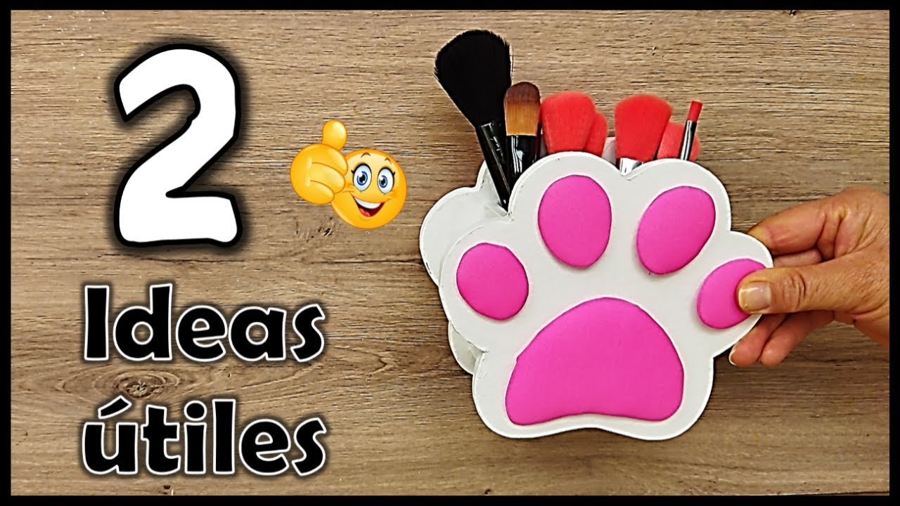 ¡TRANSFORMA CARTÓN EN 2 IDEAS ÚTILES! - Manualidades con reciclaje - Cardboard crafts