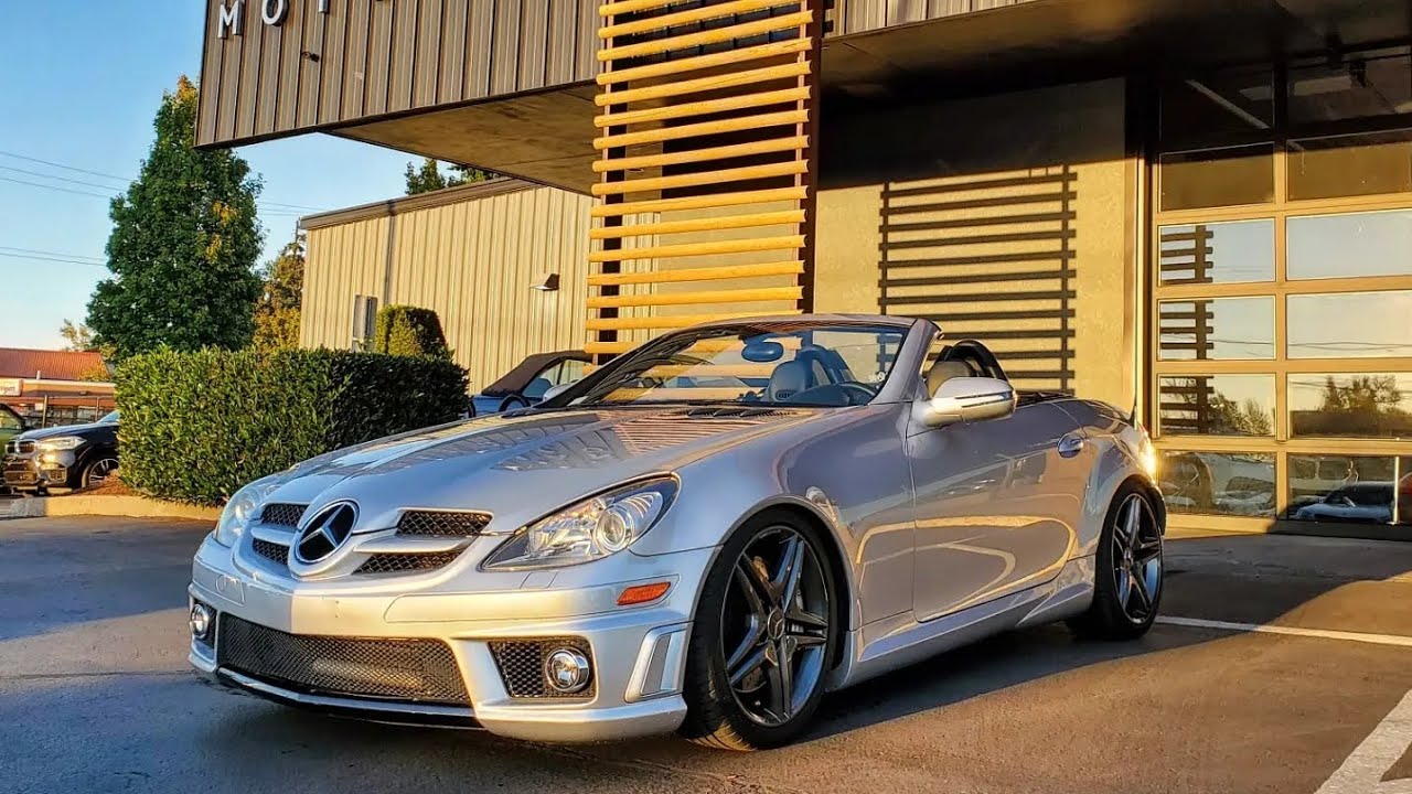 2009 Mercedes-Benz SLK55 AMG Walk Around Tour! 😍