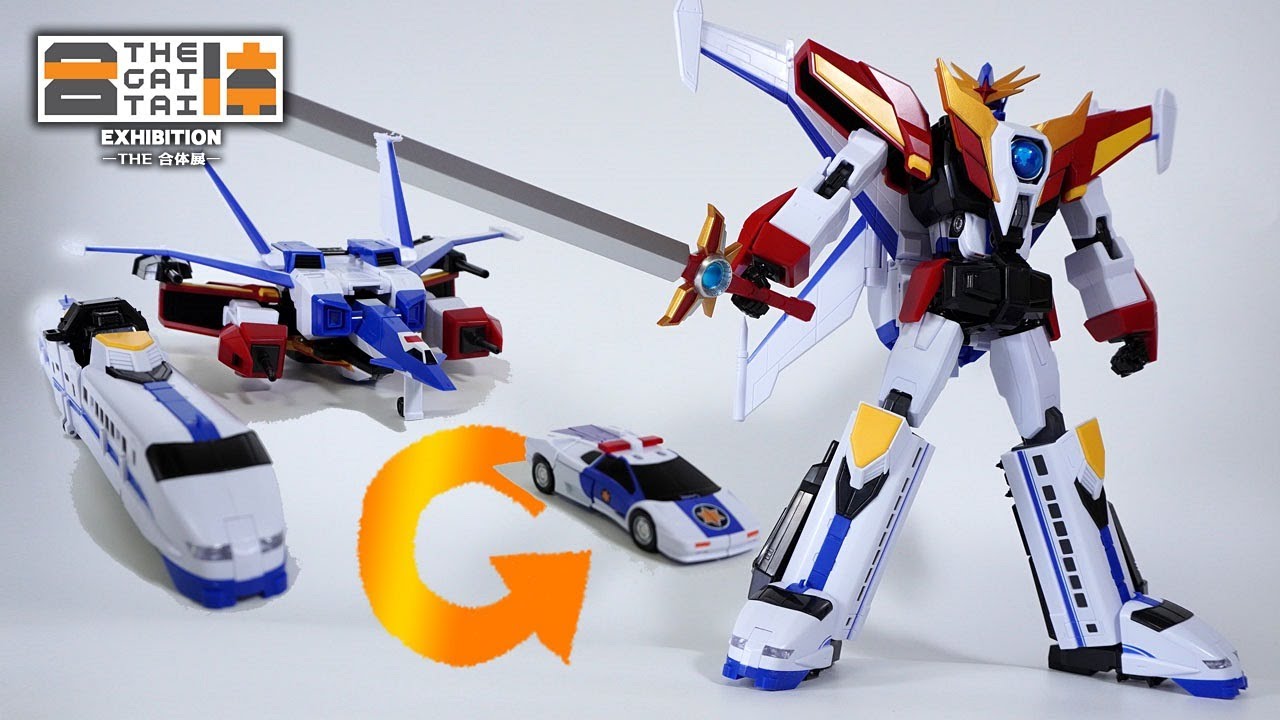 THE GATTAI Da-Garn X (The Brave Fighter of Legend Da-Garn) Combination!