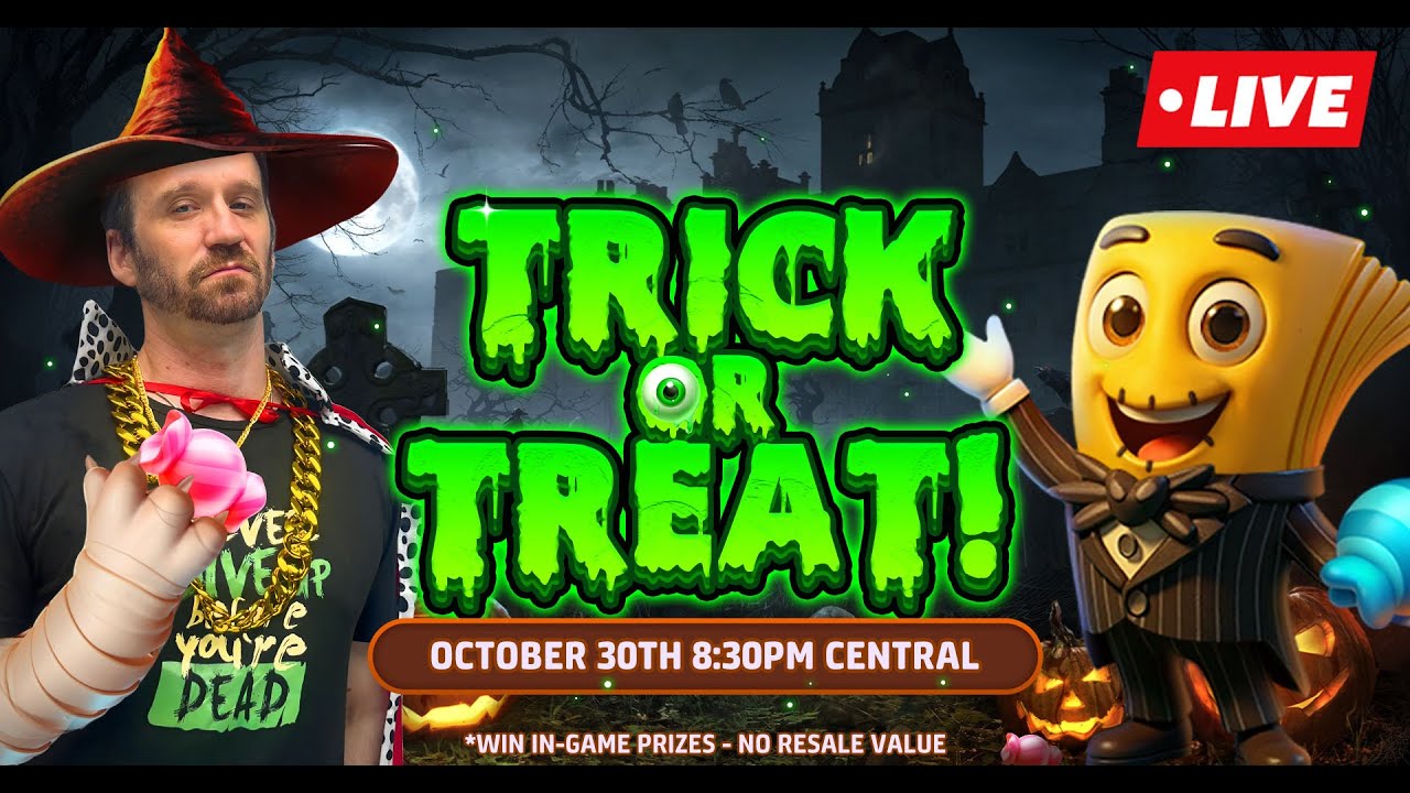 CASH TORNADO HALLOWEEN  HORROR 🎃 Live Stream!  🎃 Special Guest!