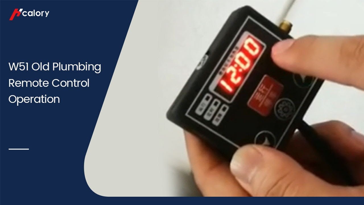 【Operation】W51 Old Plumbing Remote Control Operation