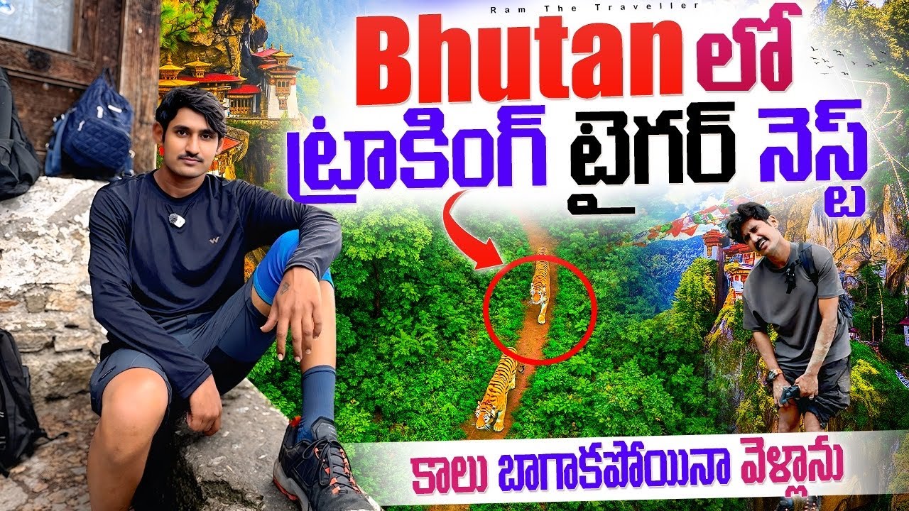 గాయపడిన కాలి తో భూటాన్ టైగర్ ట్రెక్కింగ్ 🙏 | Never Stop Travelling – Bhutan Tiger’s Nest Trek