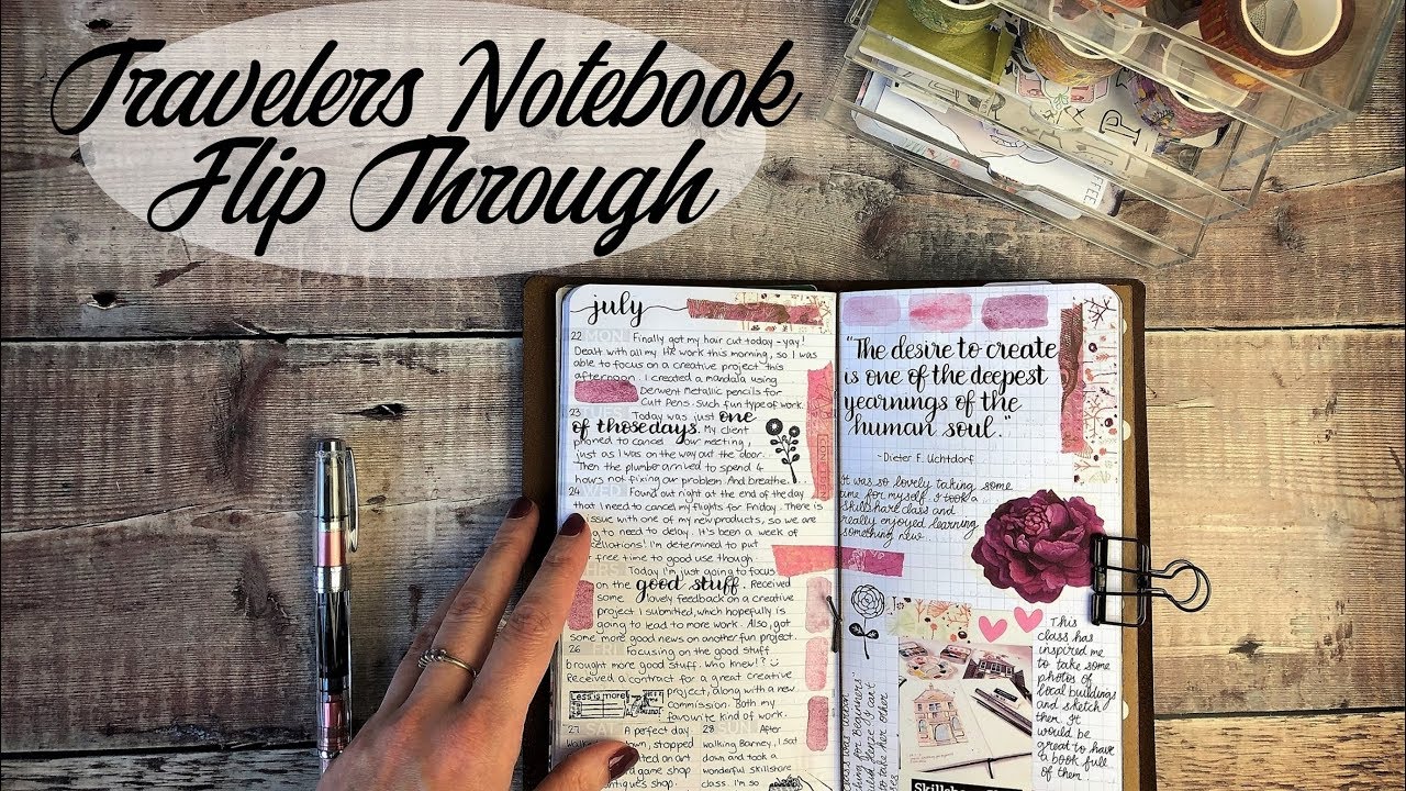 Travelers Notebook Flip Through