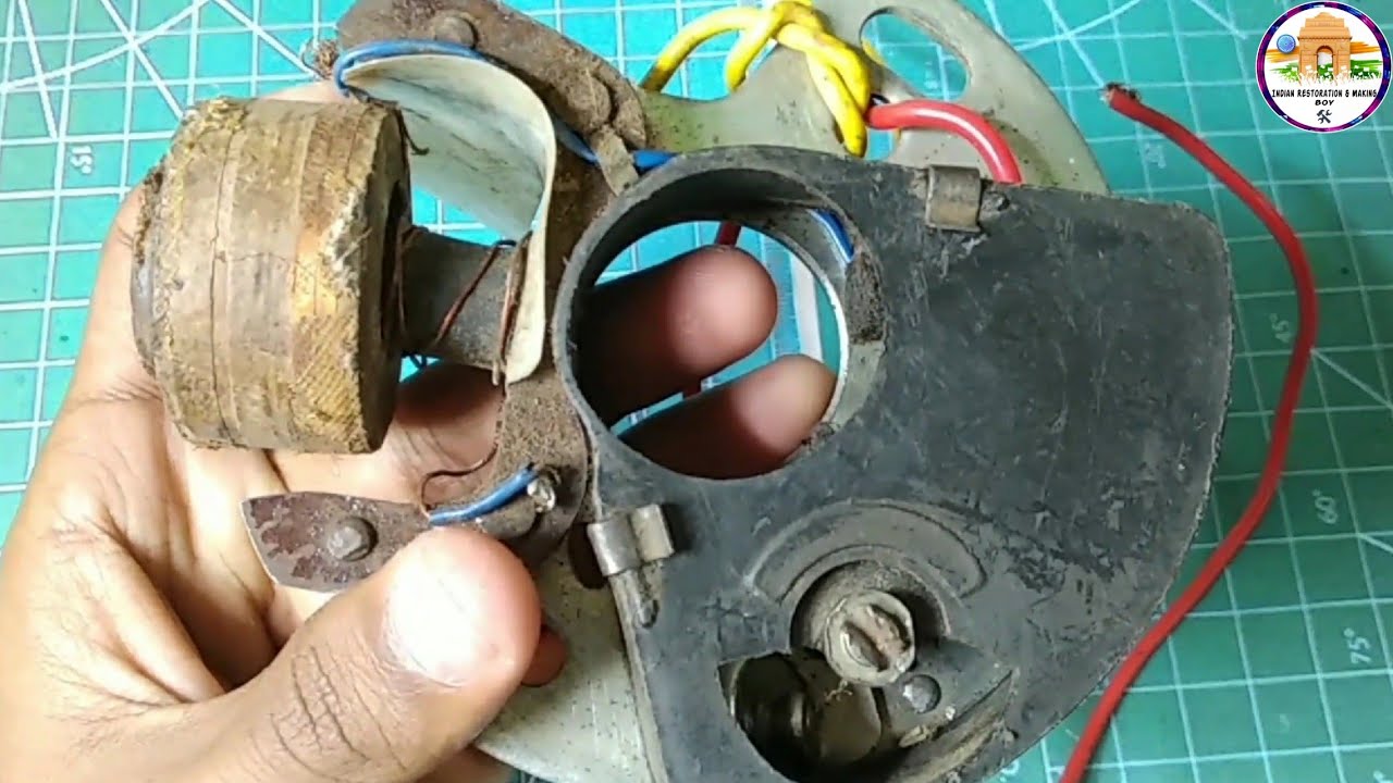 Ignition coil Full Restore| Villiers Enfield Engine Coil | Indian Restoration and Making Boy