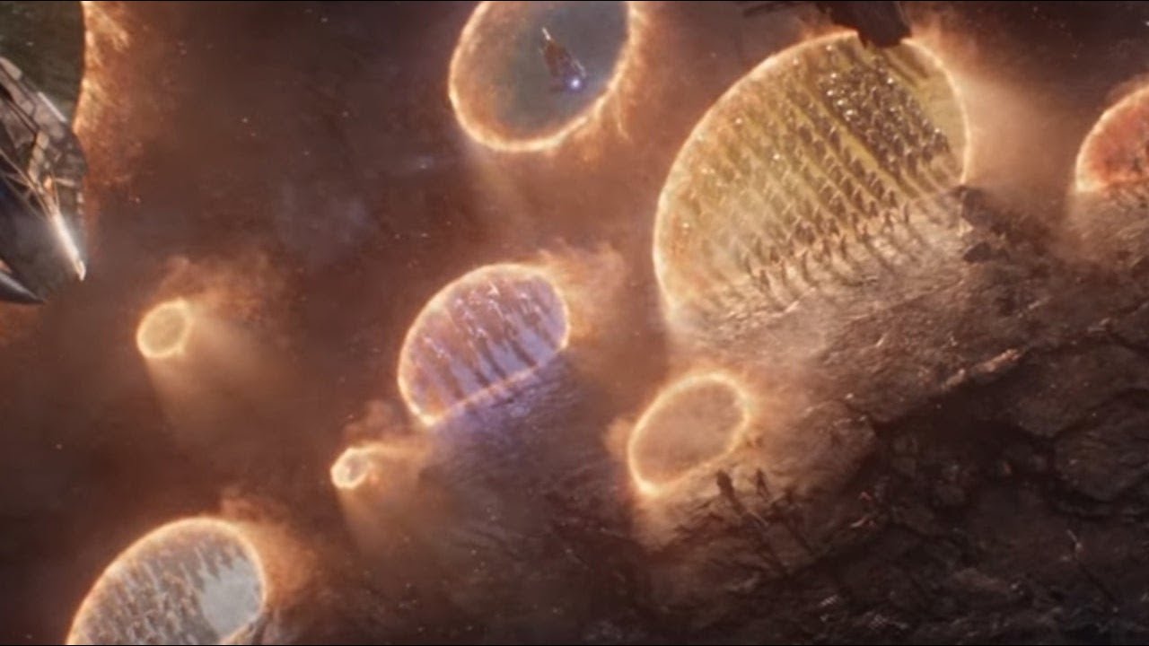 Portal Scene | Avengers Endgame - Final Battle | Movie Clip HD