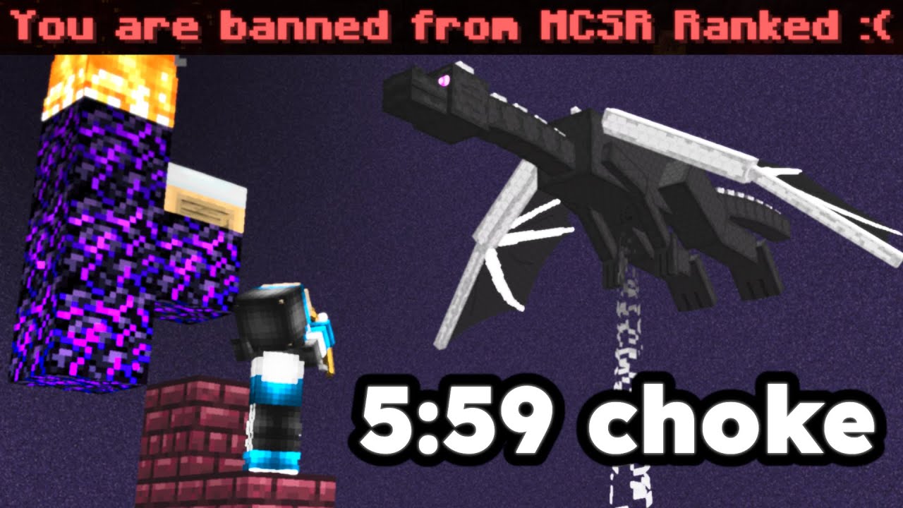 he choked the ranked world record... and got banned.