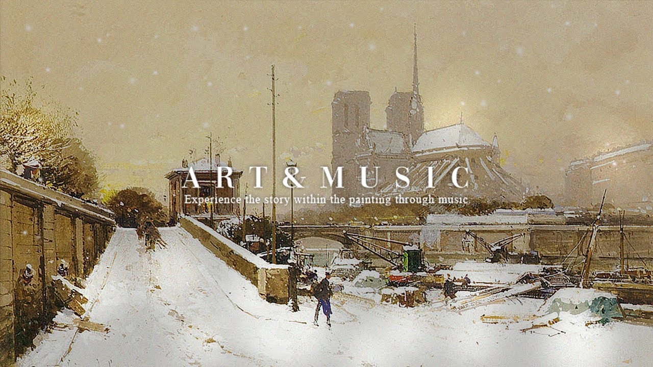 [Playlist] The Harmony of Franz Liszt's Piano Music and Famous Winter Landscape Paintings