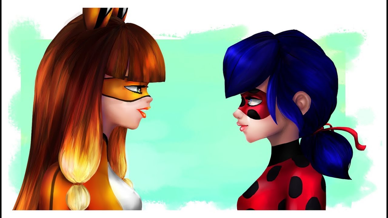 Marinette/Ladybug vs Lila/Volpina