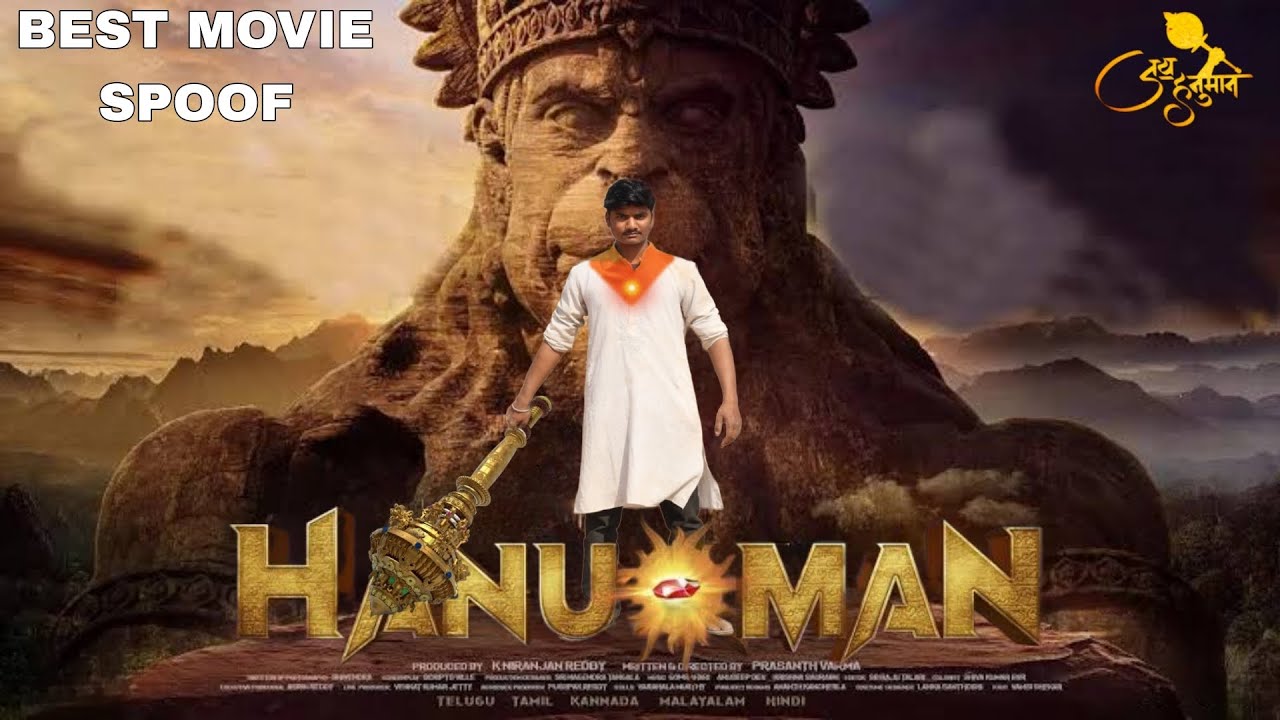Hanuman Movie | Spoof | Hindi | Best Action Video | #hanuman #mahii0777
