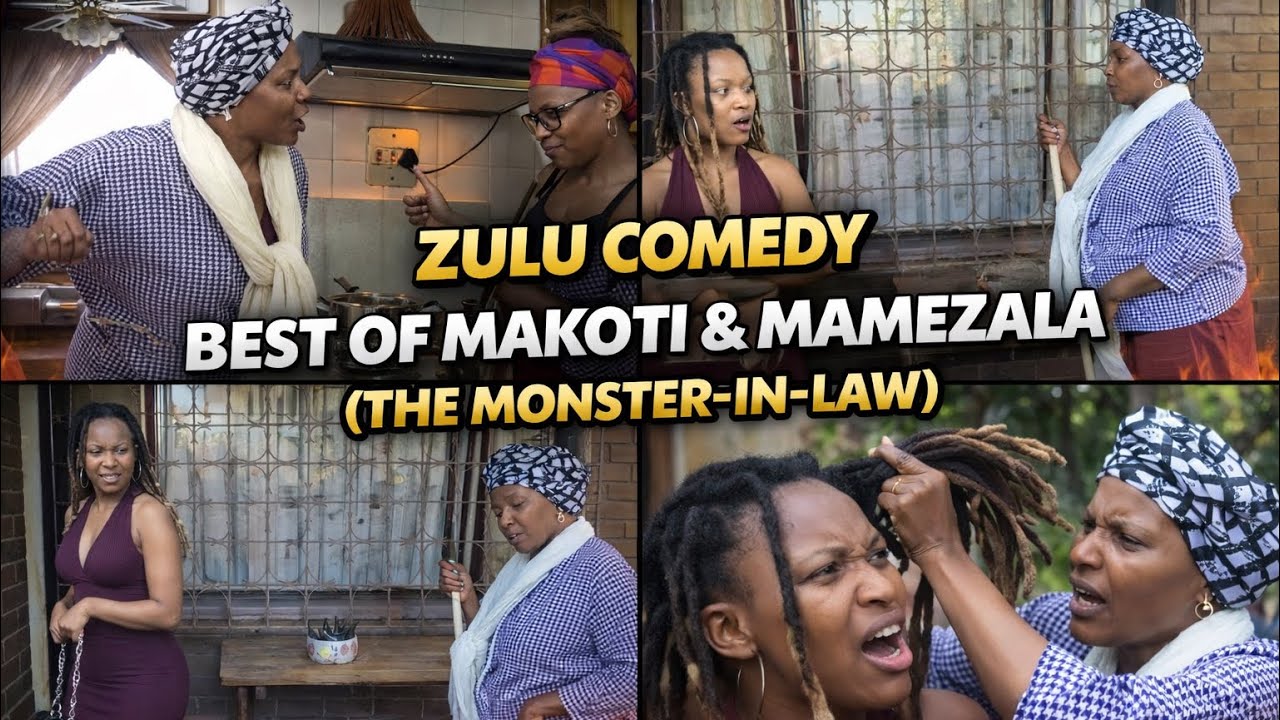 Zulu Comedy | Best Of Makoti & Mamezala (The Monster-in-Law) | Thenjiwe Comedy