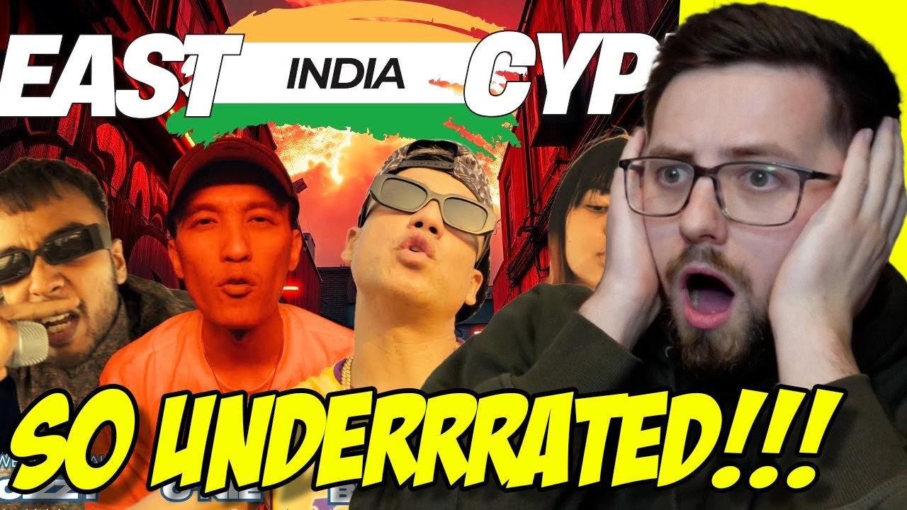 ENGLISH GUY REACTS TO East India Cypher | Rapper Big Deal, G'nie, Reble, Rahul Rajkhowa, Cizzy