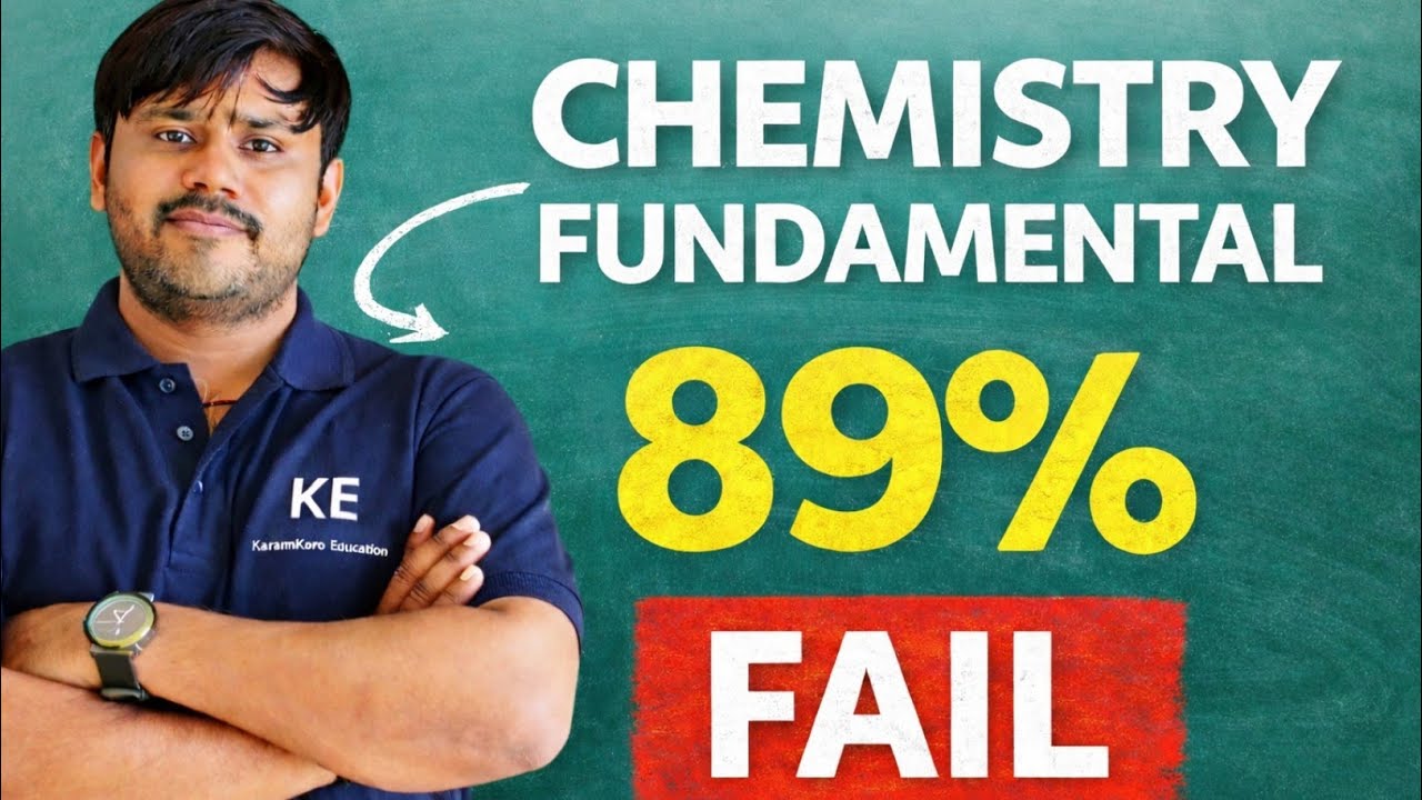 Chemistry Fundamental Galat Hai Isliye 89% Students Fail (Class 9–10)RAJNI SIR  @Karamkaroeducation