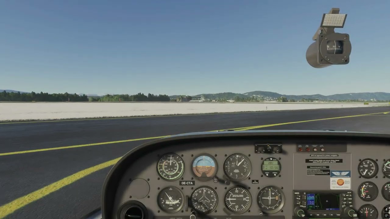 5 DA20 taxi #pilottraining #pilot #msfs2020 #diamondaircraft