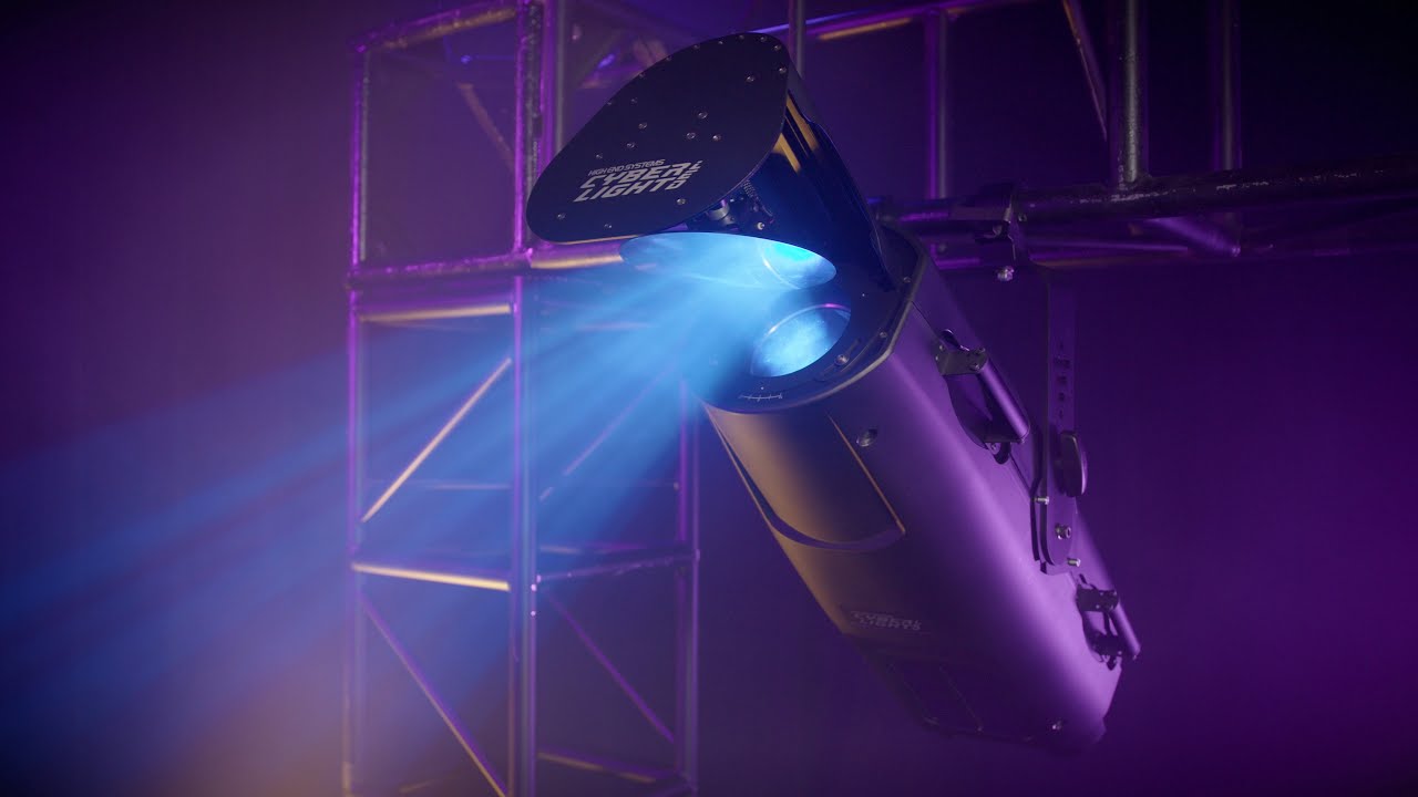 Cyberlight LED - прибор с поворотным зеркалом для индустрии развлечений