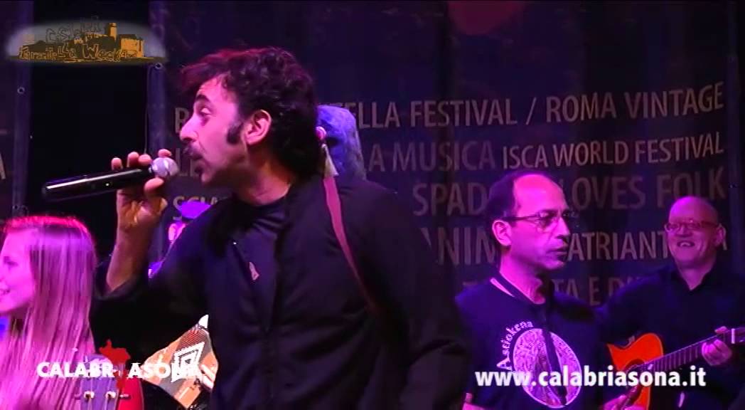 Calabria Sona LE CASTELLA TARANTELLA WEEK 2014 - gran finale - Astiokena - Antonio Grosso e le muse