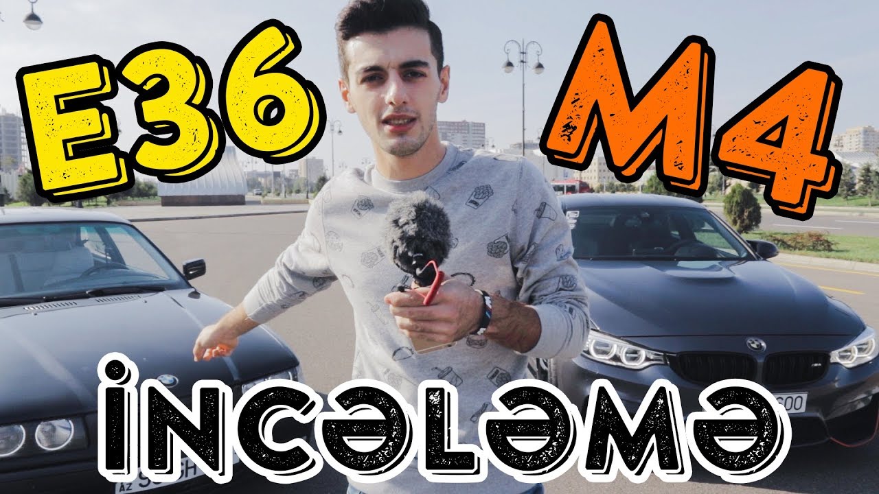 BMW M4 vs BMW E36 | İncələmə | Azərbaycanda İlk dəfə |