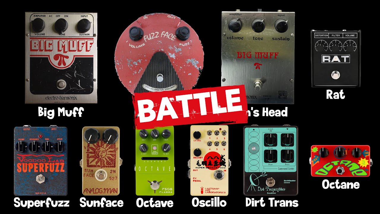 10 Legendary Fuzz Pedals Compared – Which One Rules Them All?