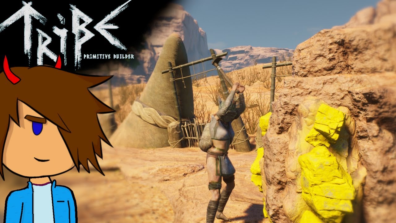 I Took Over the Sand Tribe and Made Them Work For Me Immediately - Tribe Primitive Builder