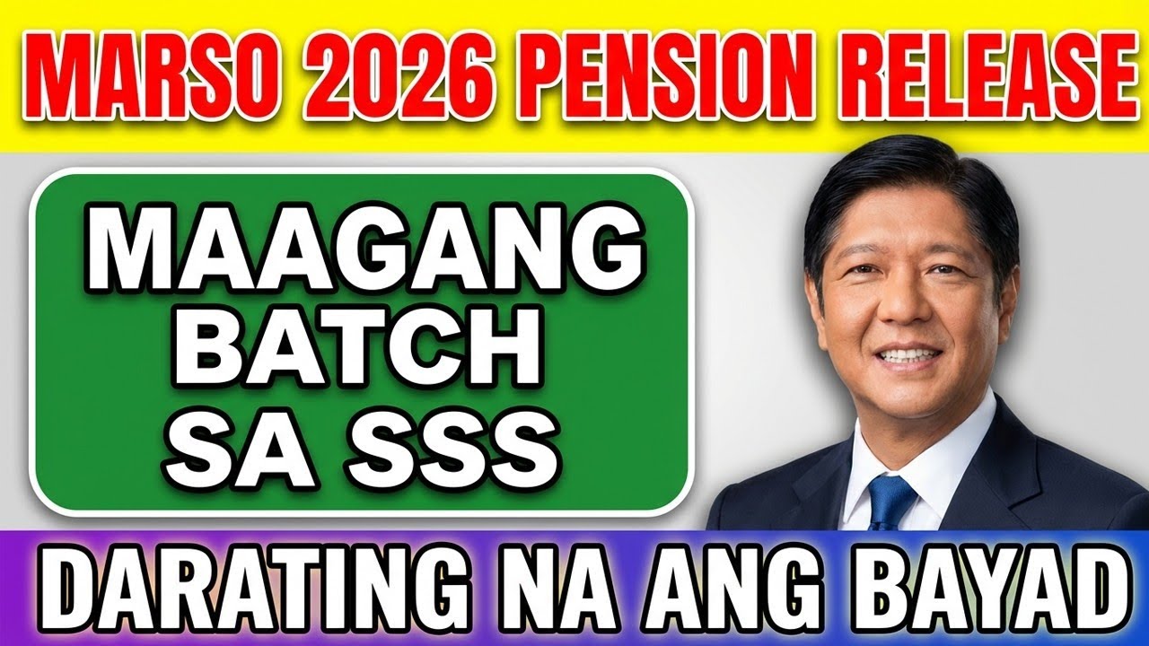 ✅SSS PENSION RELEASE FOR THE MONTH OF MARCH 2026, MAY BATCH NA MAAGA NA NAMAN!