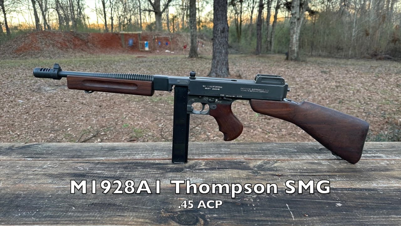 Shooting a Savage M1928A1 Thompson SMG 🇺🇸