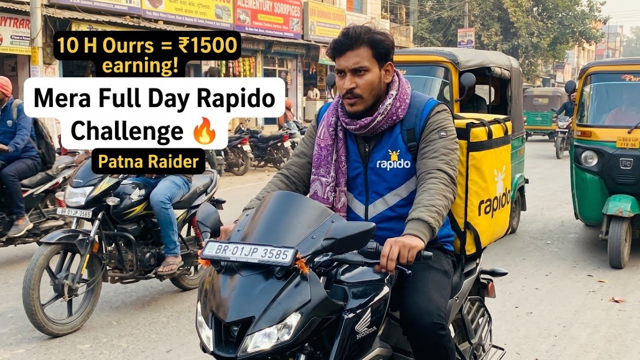 My rapido Earning 💰. To AaJ BHAI 10 hours me 1500 ki earning